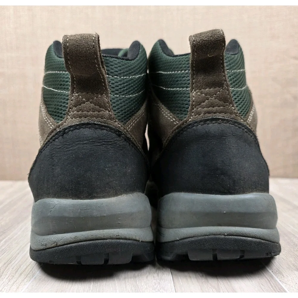 Duluth Trading Co. JackPine Brown Green Walking Hiking Boots Men's Size 13M